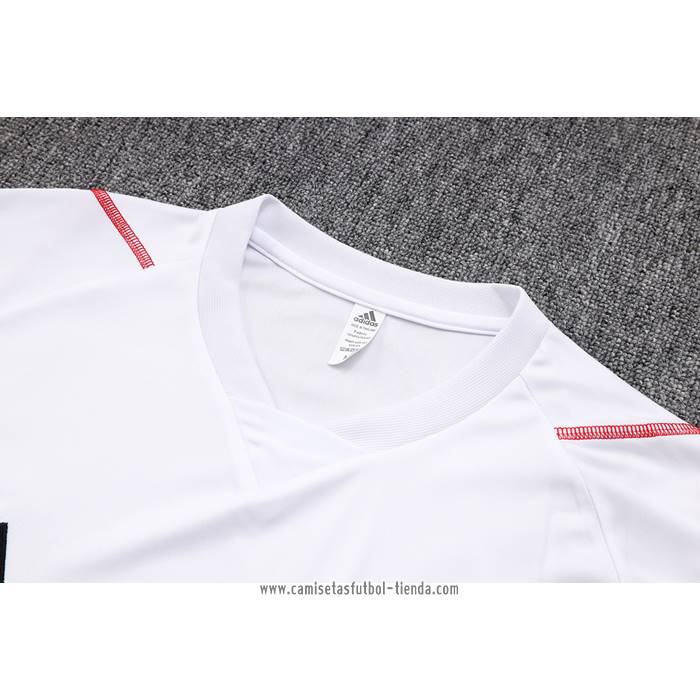 Chandal del Sao Paulo 2023 2024 Manga Corta Blanco
